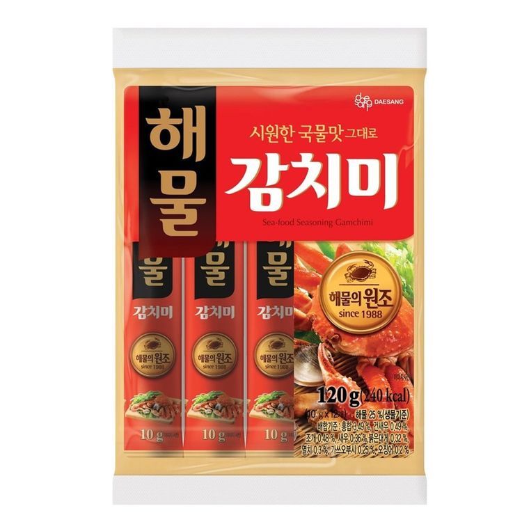 해물감치미(20입) Seafood Flavor Soup Stock (20 pkt) 120g