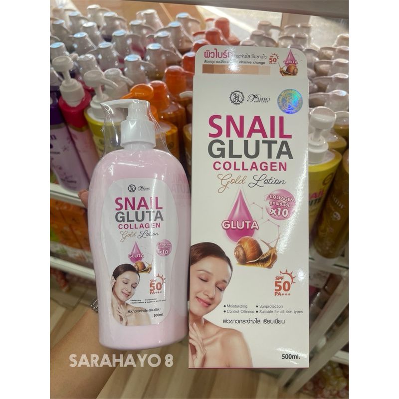 Perfect Skin Lady Snail Gluta Collagen Gold Lotion