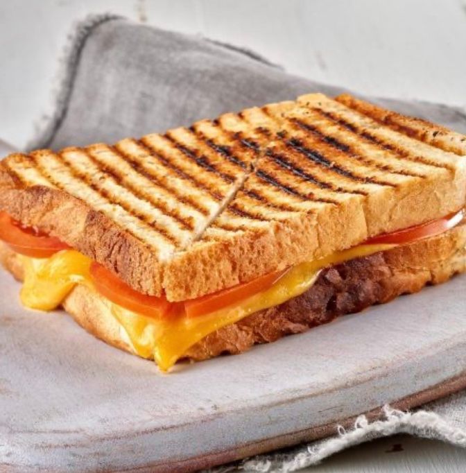Toasted Cheese and Tomato / Onion 
