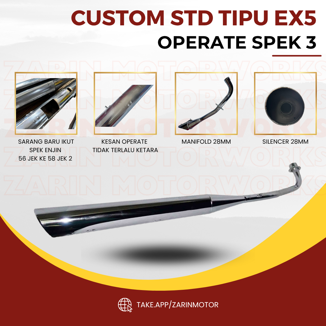 STD TIPU EX5 SPEK 3 - CUSTOM OPERATE