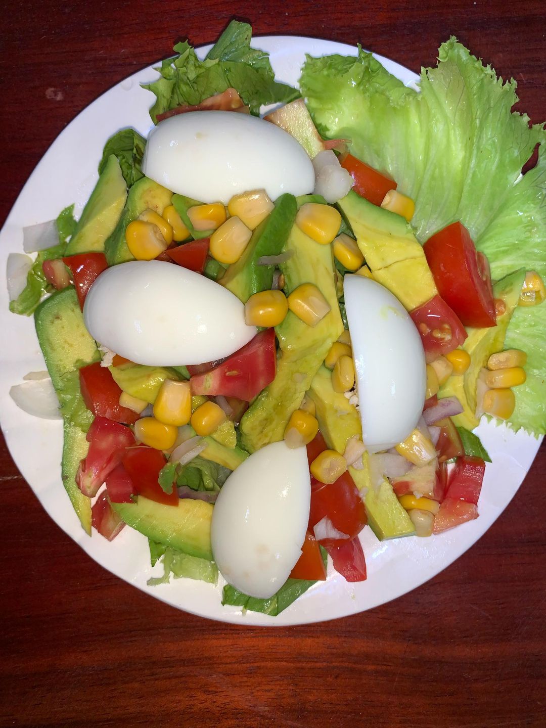Salade d'avocat