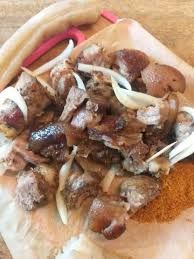 Morceau de porc braisé