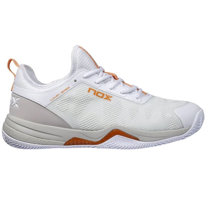 NOX LUX NERBO White/Coral Gold Shoe