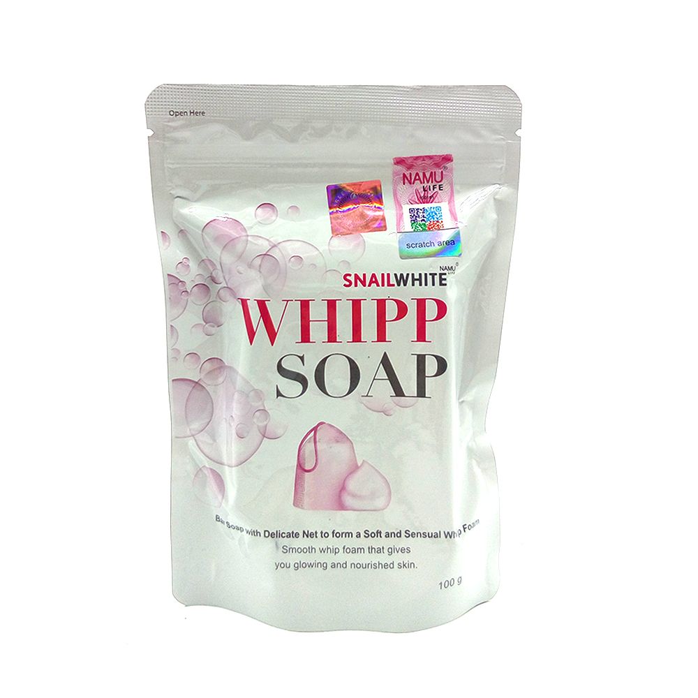 NAMU Snail White Whipp Soap (100g)