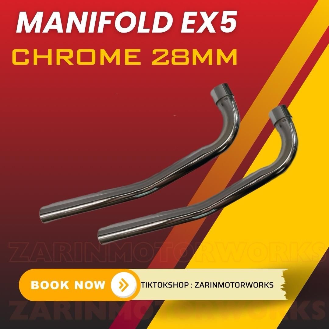 28MM MANIFOLD CHROME FOR EX5