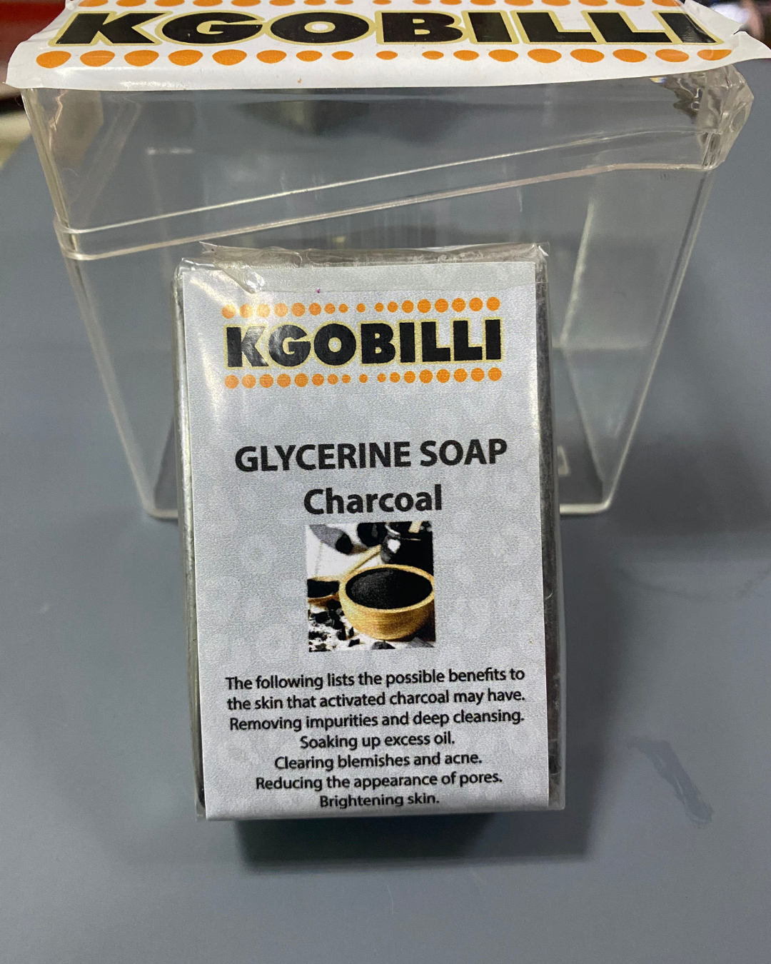 Glycerine Soap - Charcoal