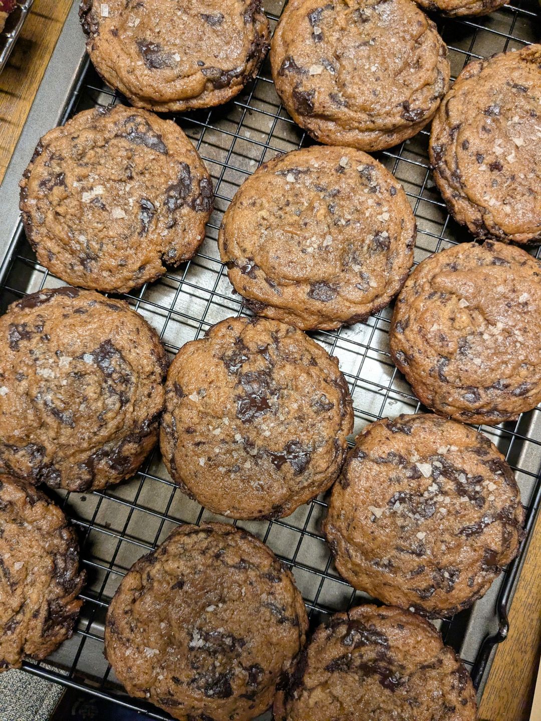 💕 [Popular!] Sea Salt Dark Chocolate Cookies