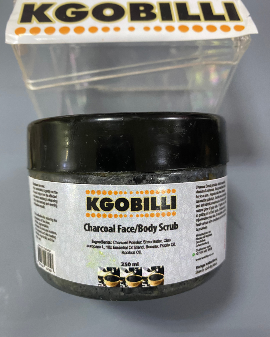Charcoal Face/Body Scrub