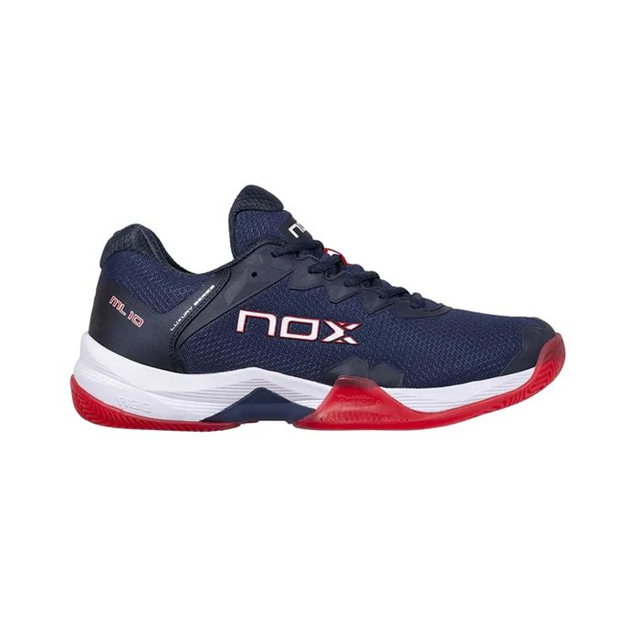 NOX ML10 HEXA Blue/Fiery Red Shoe