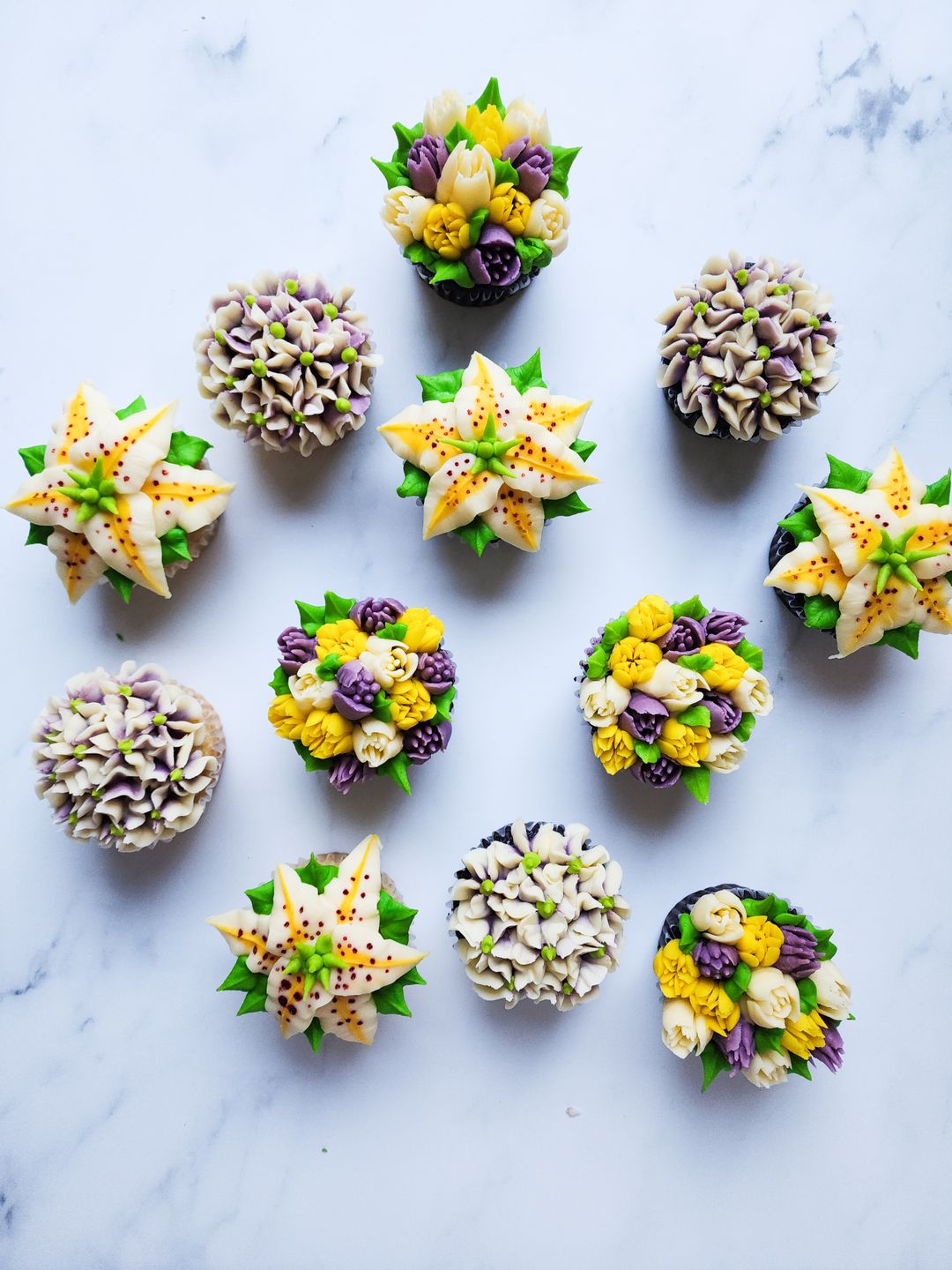 Induli Bouquet - 7 Cupcake 