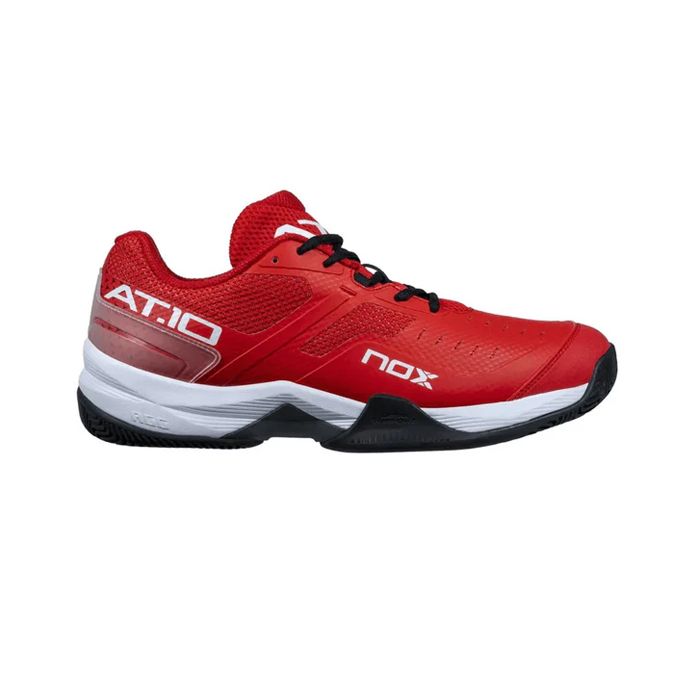 NOX AT10 Fiery Red/Black Shoe