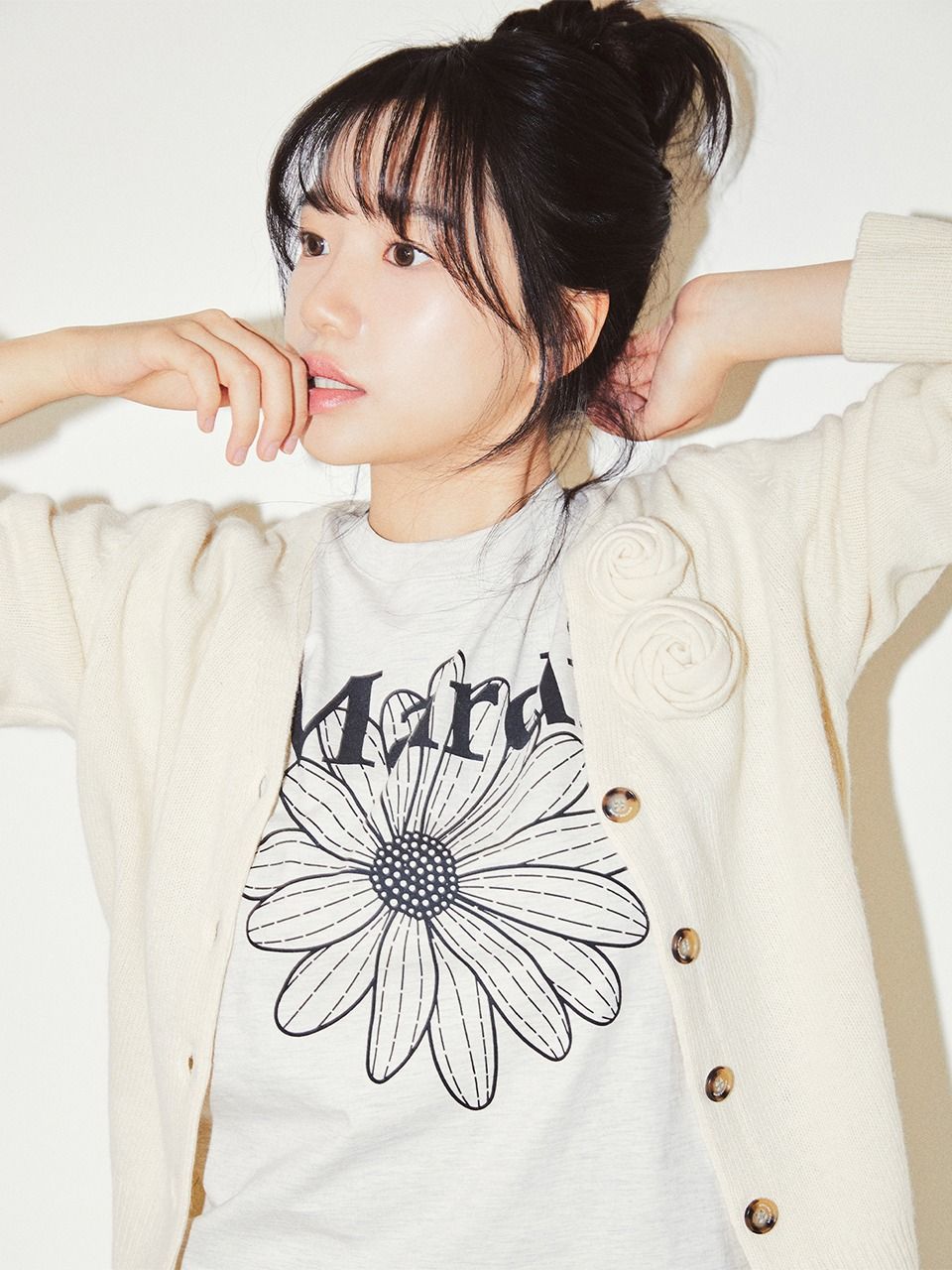 Mardi Mercredi - Slim TShirt Flower Mardi