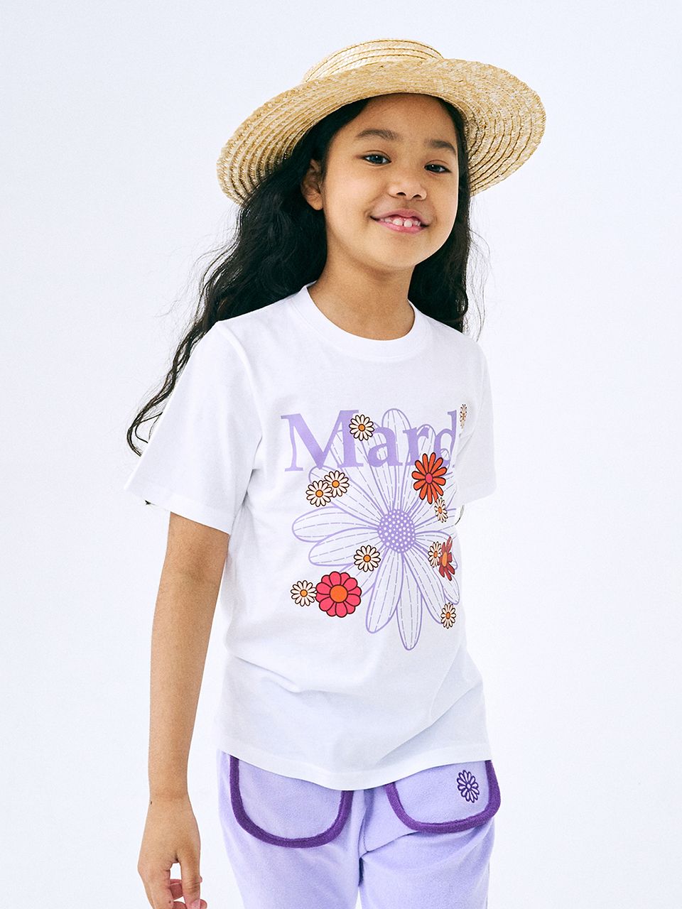 Mardi Mercredi - Kids Tshirt Flower Mardi Blossom