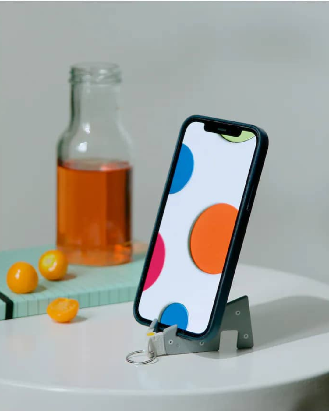 2-in1 Keychain Phone Holder
