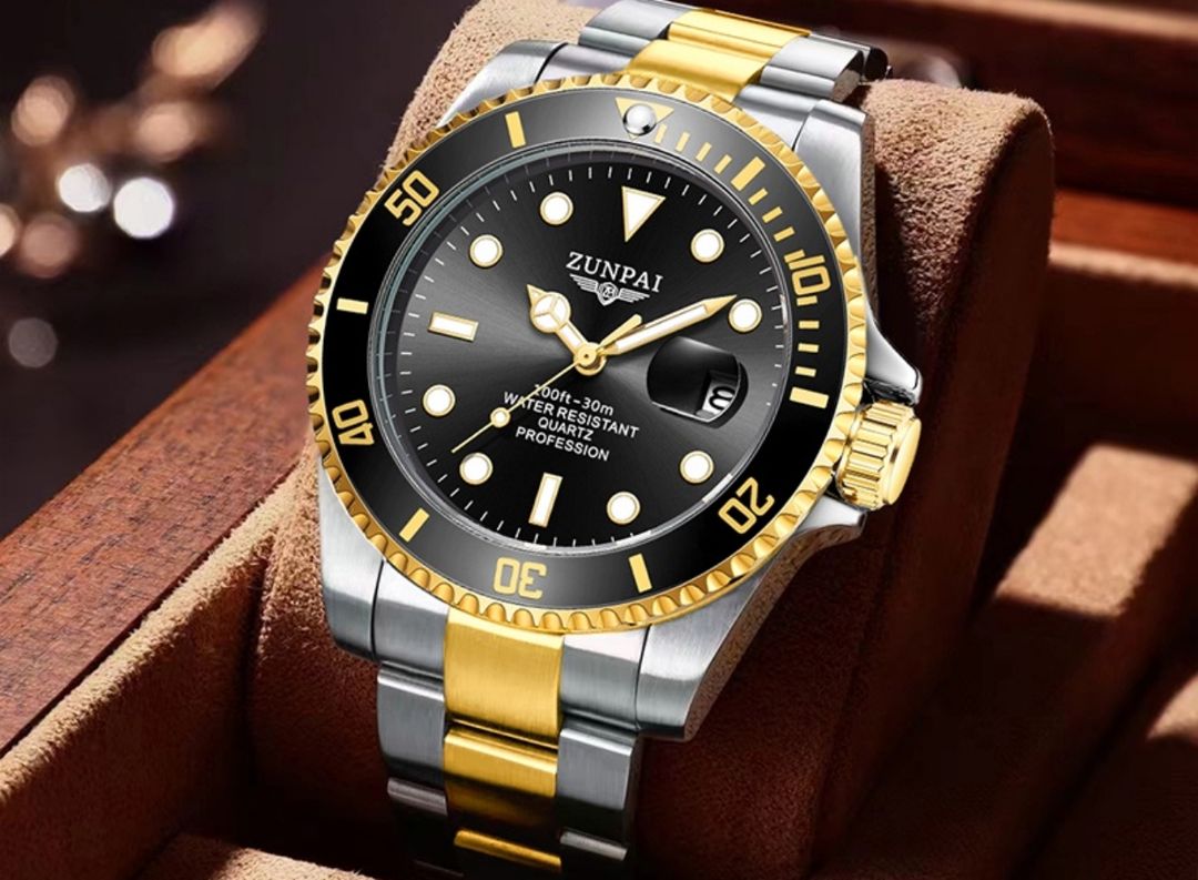 Silver - Gold Stainless Steel Waterproof 