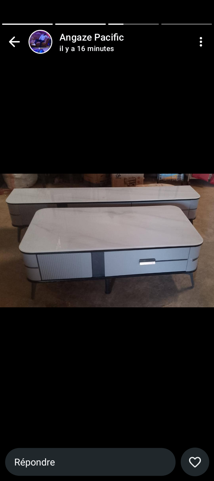 TV stend et table salon 