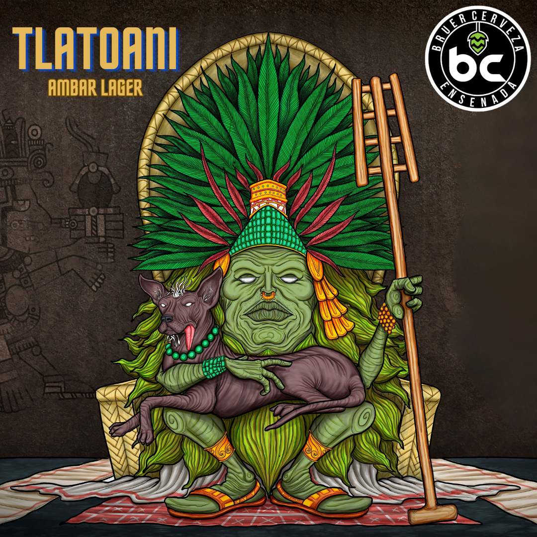 Tlatoani Mexican Amber Lager Lata 12oz
