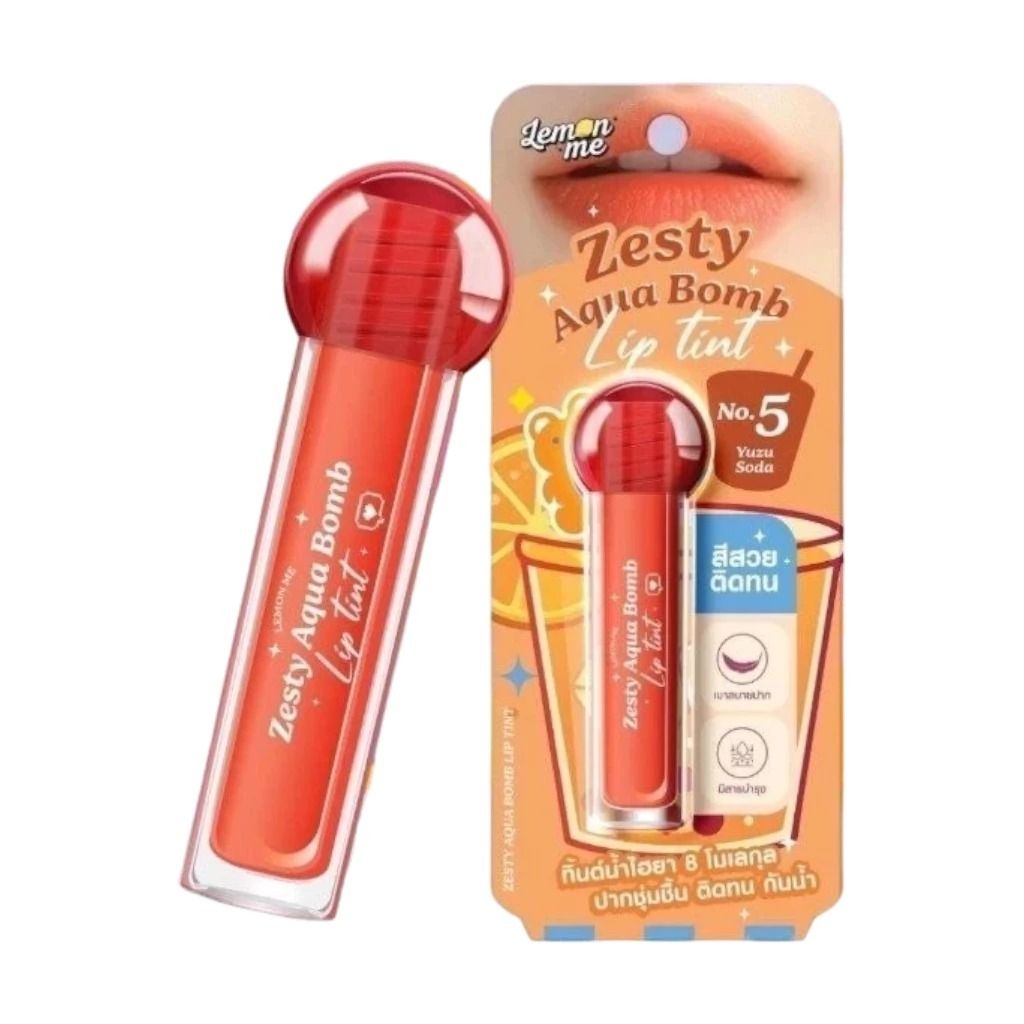 Lemon Me Zesty Aqua Bomb Lip Tint (2.5g) - #05 Yuzu Soda