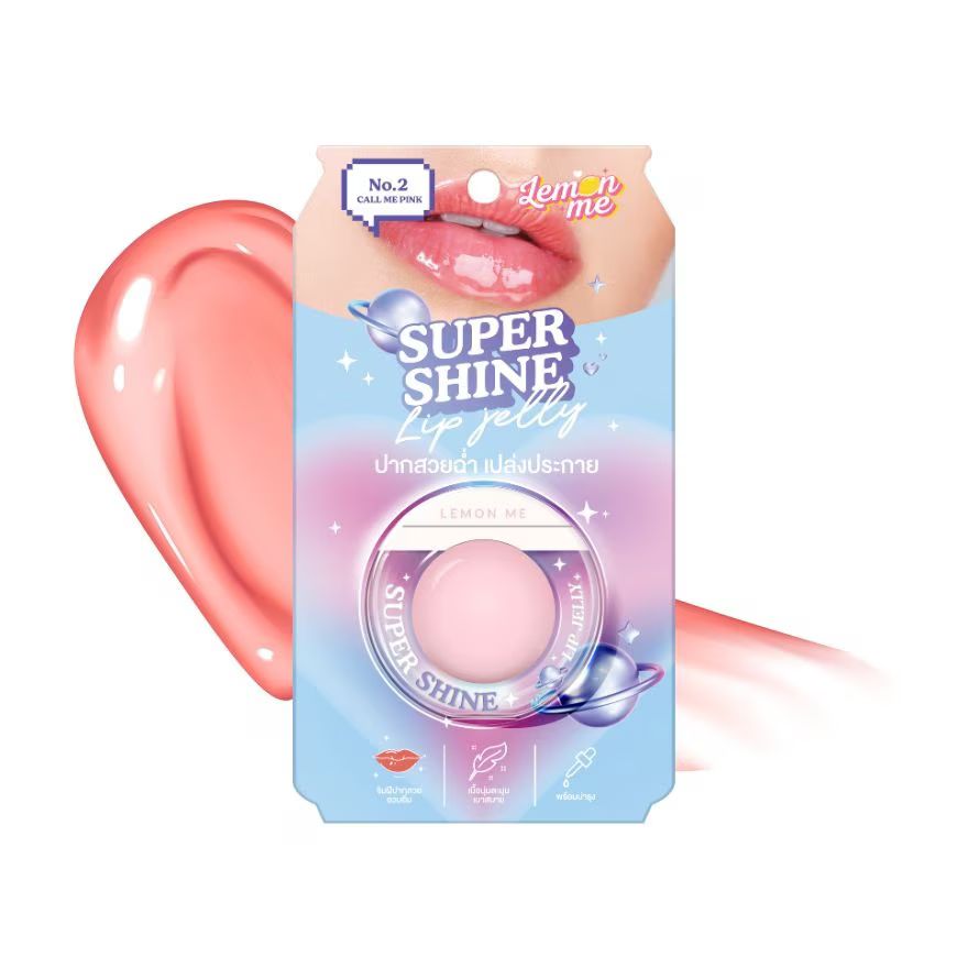 Lemon Me Super Shine Lip Jelly (10g) - #02 Call Me Pink