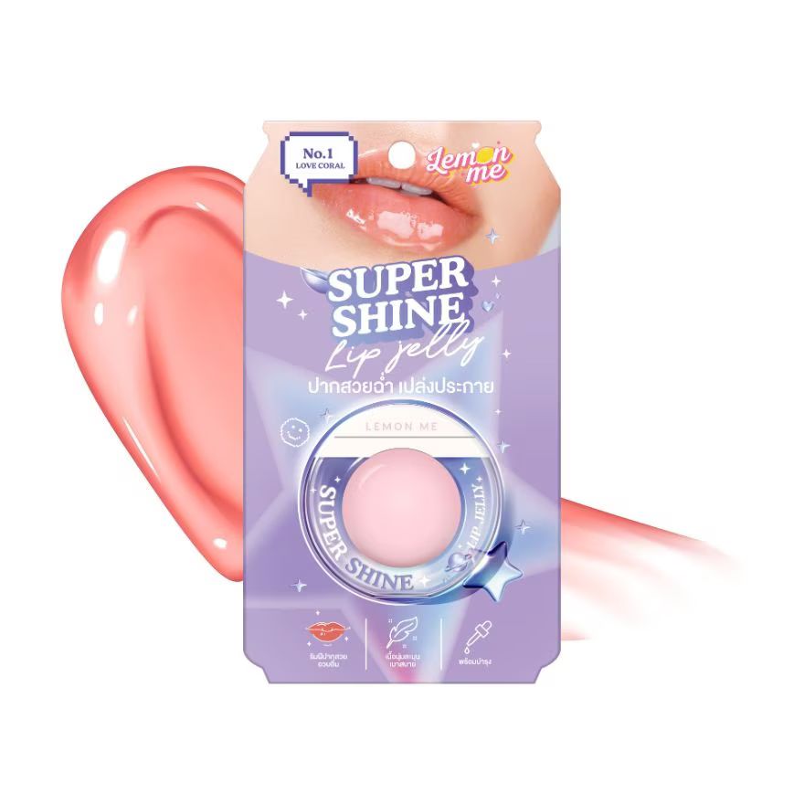 Lemon Me Super Shine Lip Jelly (10g) - #01 Love Coral