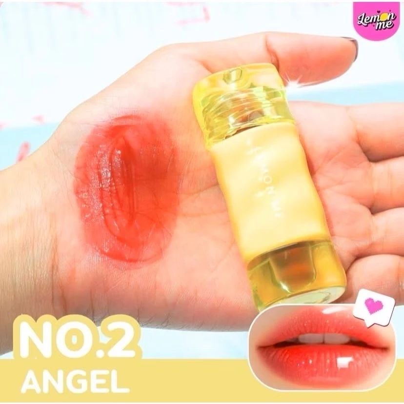 Lemon Me Spinning Glam Glossy Lip (2.6g) -  #02 Angel