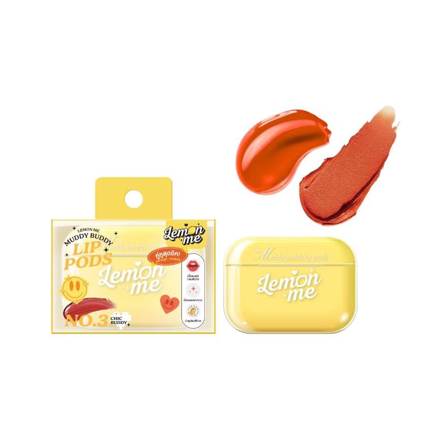 Lemon Me Muddy Buddy Lip Pods - #03 Chic Buddy
