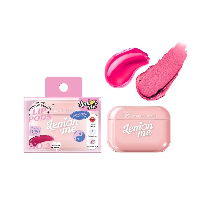 Lemon Me Muddy Buddy Lip Pods - #02 Preppy Buddy