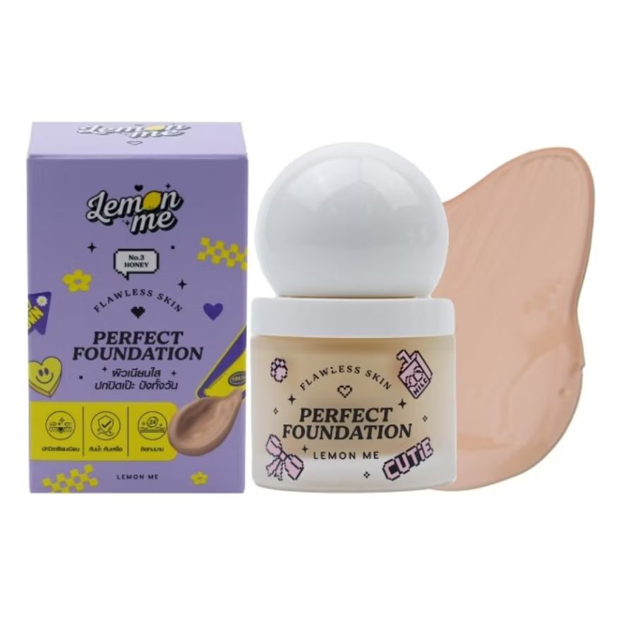 Lemon Me Flawless Skin Perfect Foundation (35g) - #03 Honey