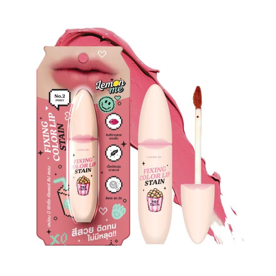 Lemon Me Fixing Color Lip Stain (4.5g) -  #02 Pinky