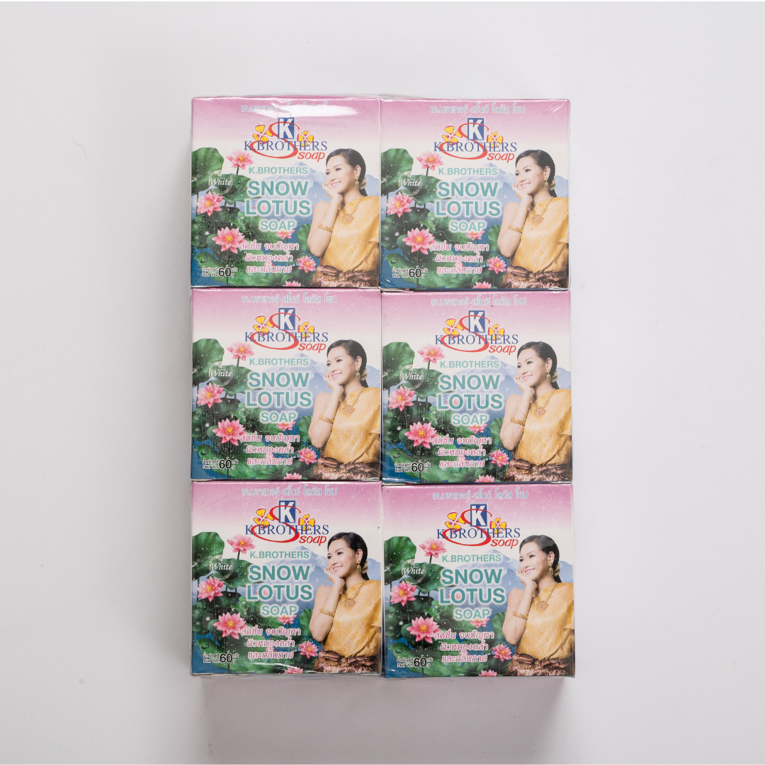 K Brother Snow Lotus Soap (Pack of 12)