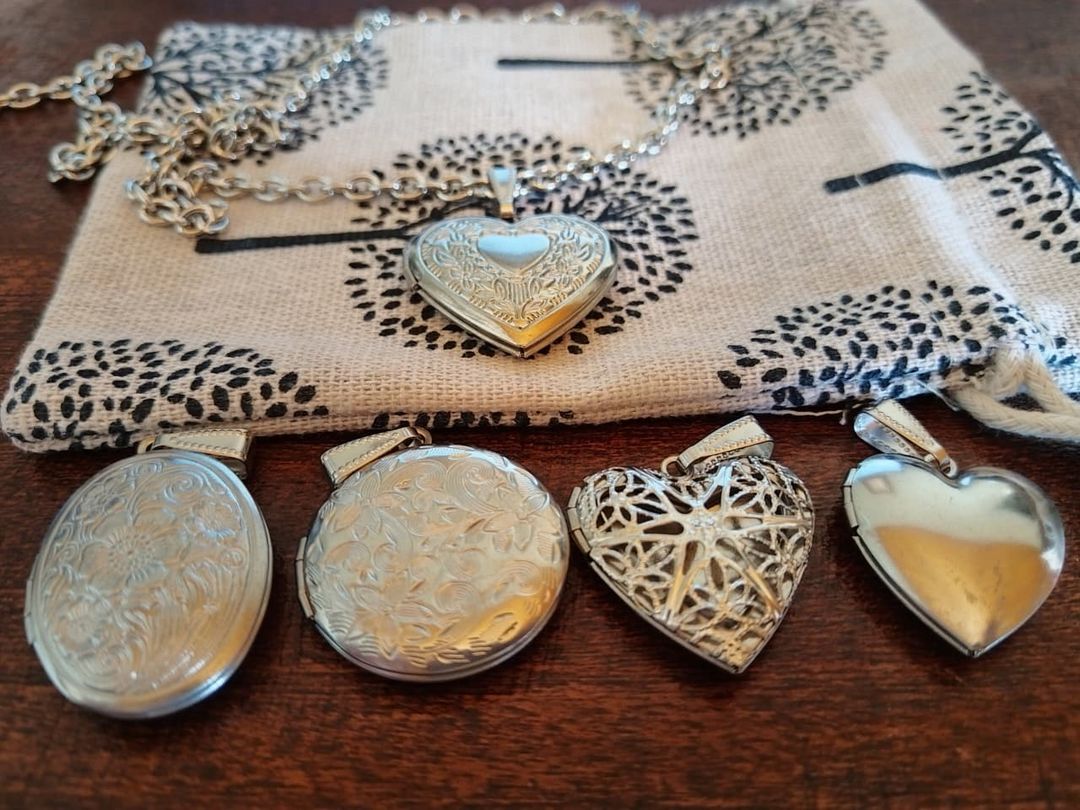 5mmx70cm Cable link chain and Locket