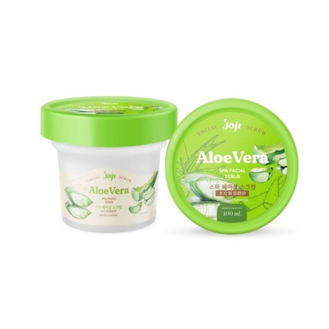 Joji Spa Facial Scrub (100g) - Aloe Vera