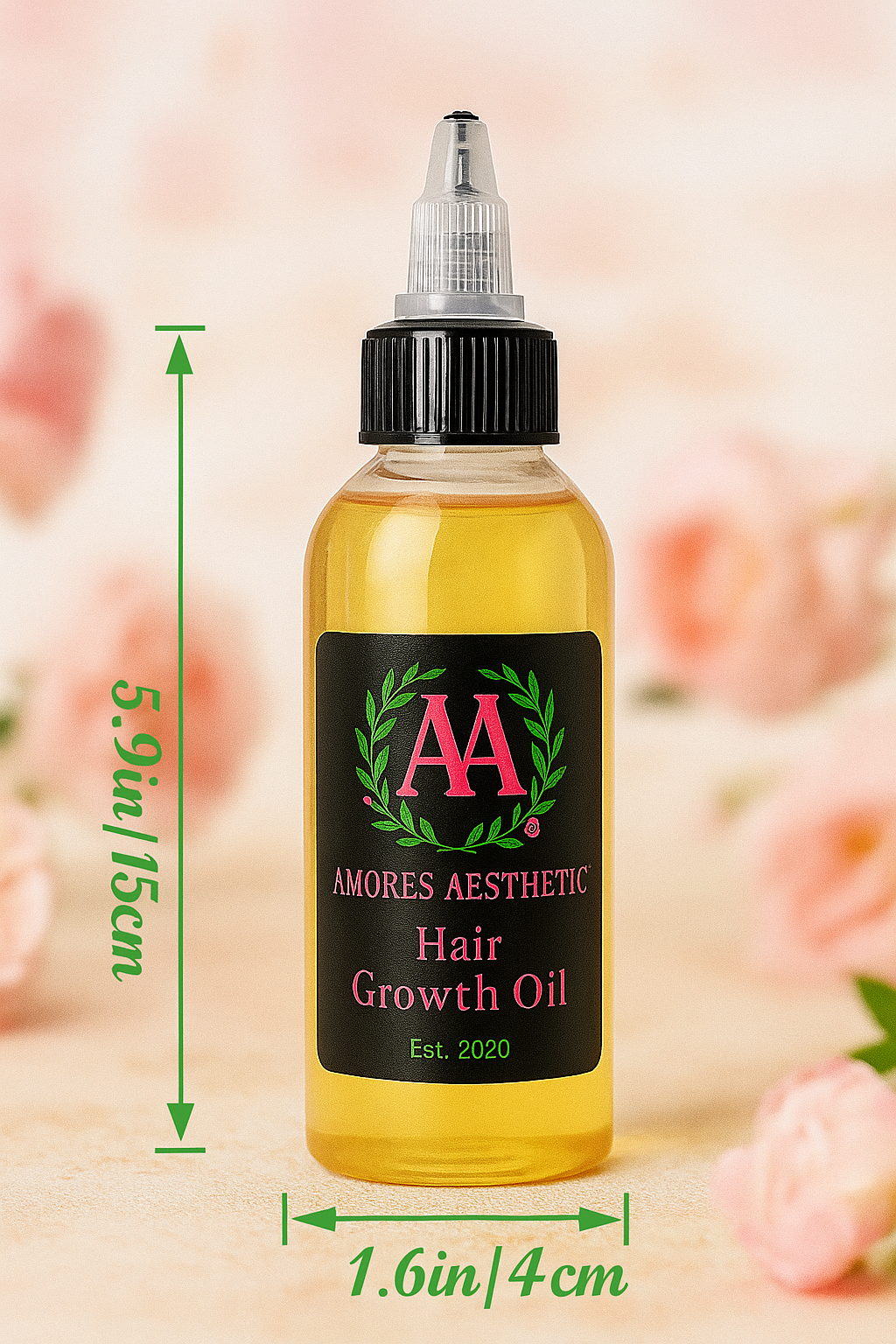 Amores Aesthetic Radiant Roots Hair Growth Oil 