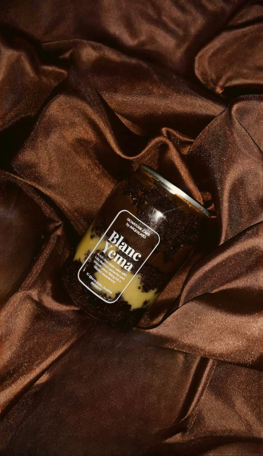 Cake in a Can -  Blanc Yema