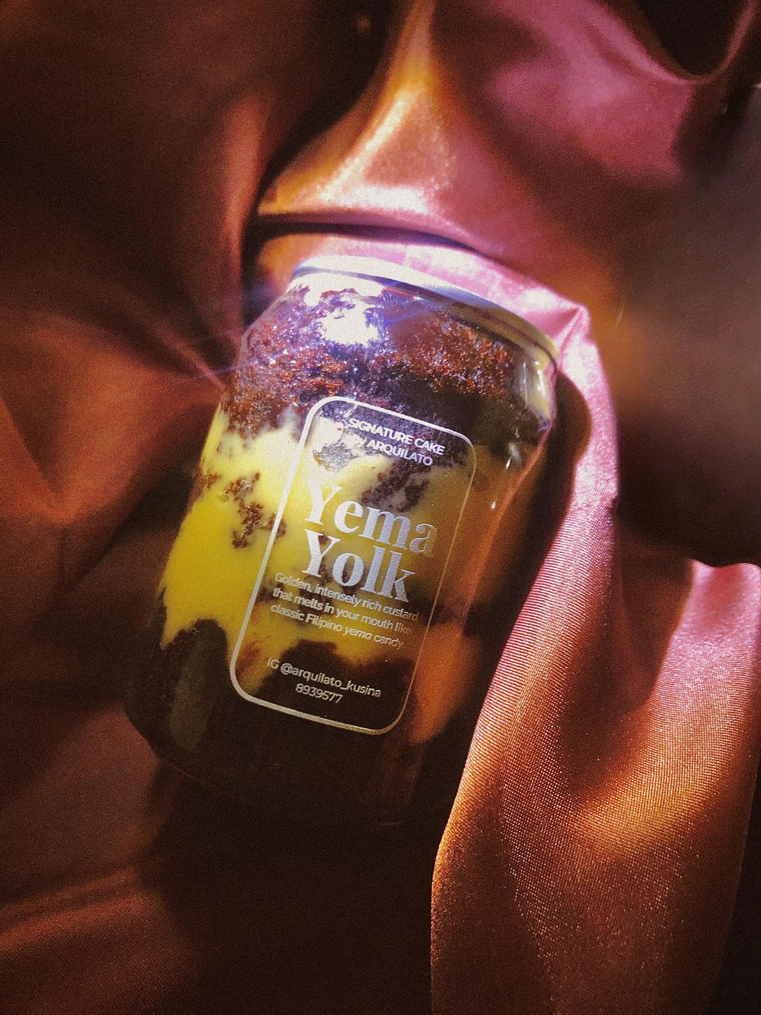 Cake in a Can - Yema Yolk