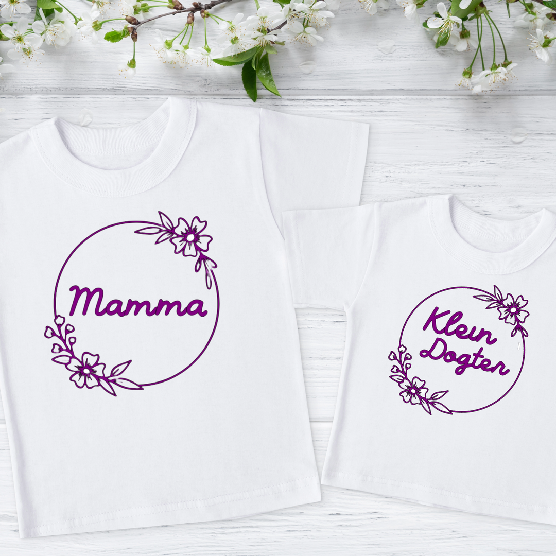 Ouma, Mamma & Klein Dogter Matching T-shirt Set – Afrikaans Mommy & Me Outfits