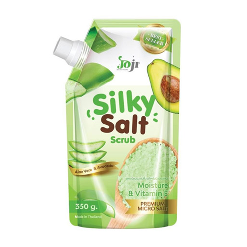 Joji Silky Salt Scrub (350g) - Aloe Vera & Avocado