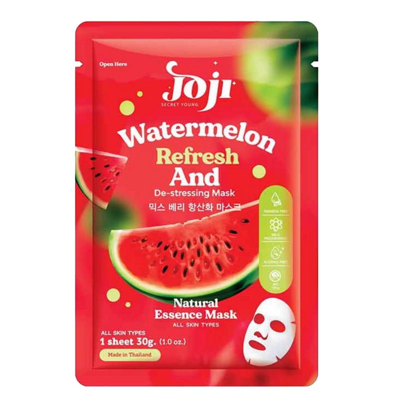 Joji Secret Young Fruity Essence Mask (30g) - Watermelon (Box of 10)