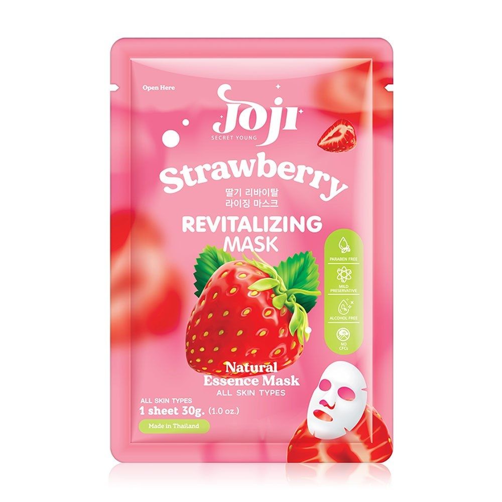 Joji Secret Young Fruity Essence Mask (30g) - Strawberry (Box of 10)