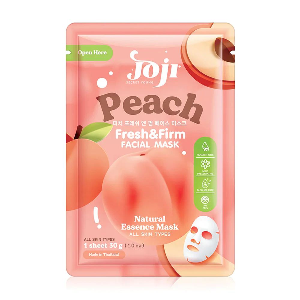 Joji Secret Young Fruity Essence Mask (30g) - Peach (Box of 10)