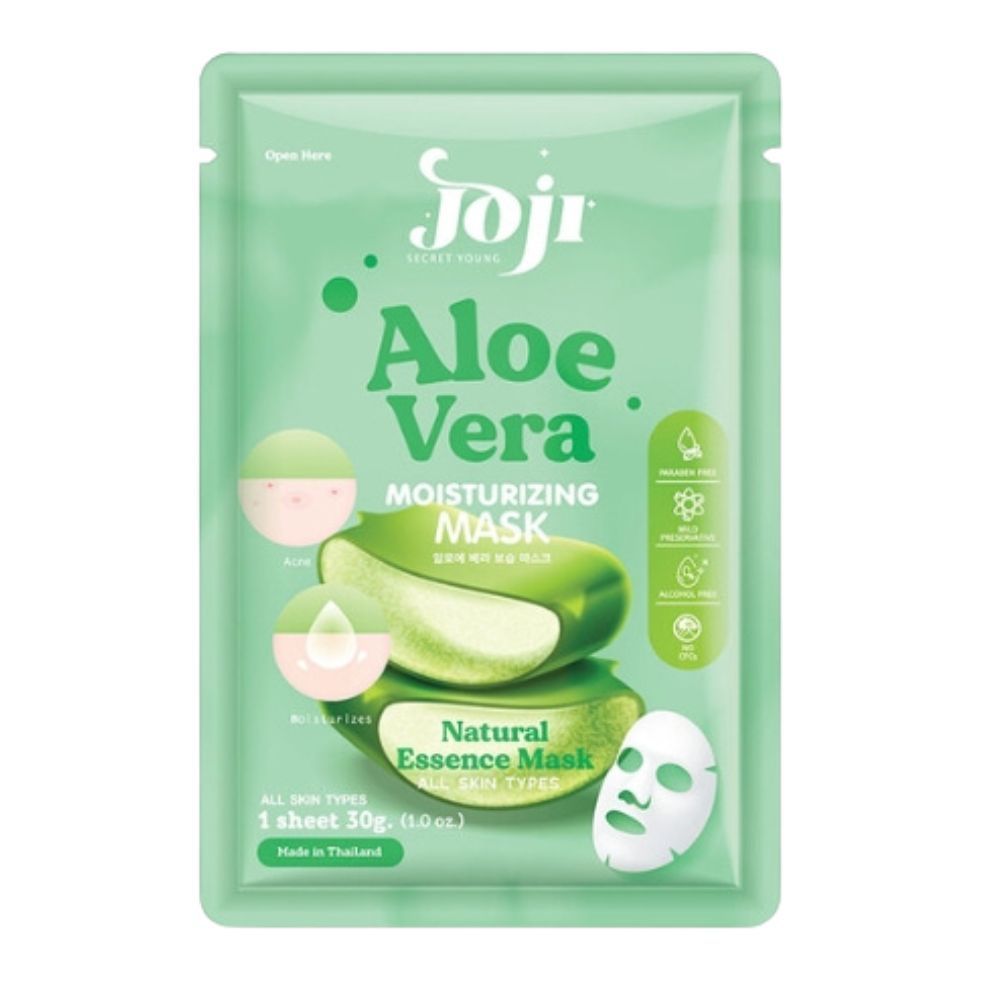 Joji Secret Young Fruity Essence Mask (30g) - Aloe Vera (Box of 10)