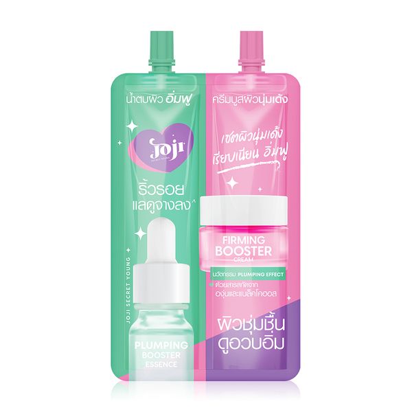 Joji Sachet 2in 1 Plumping Booster Essence + Firming Boster (1 box = 6 sachets)