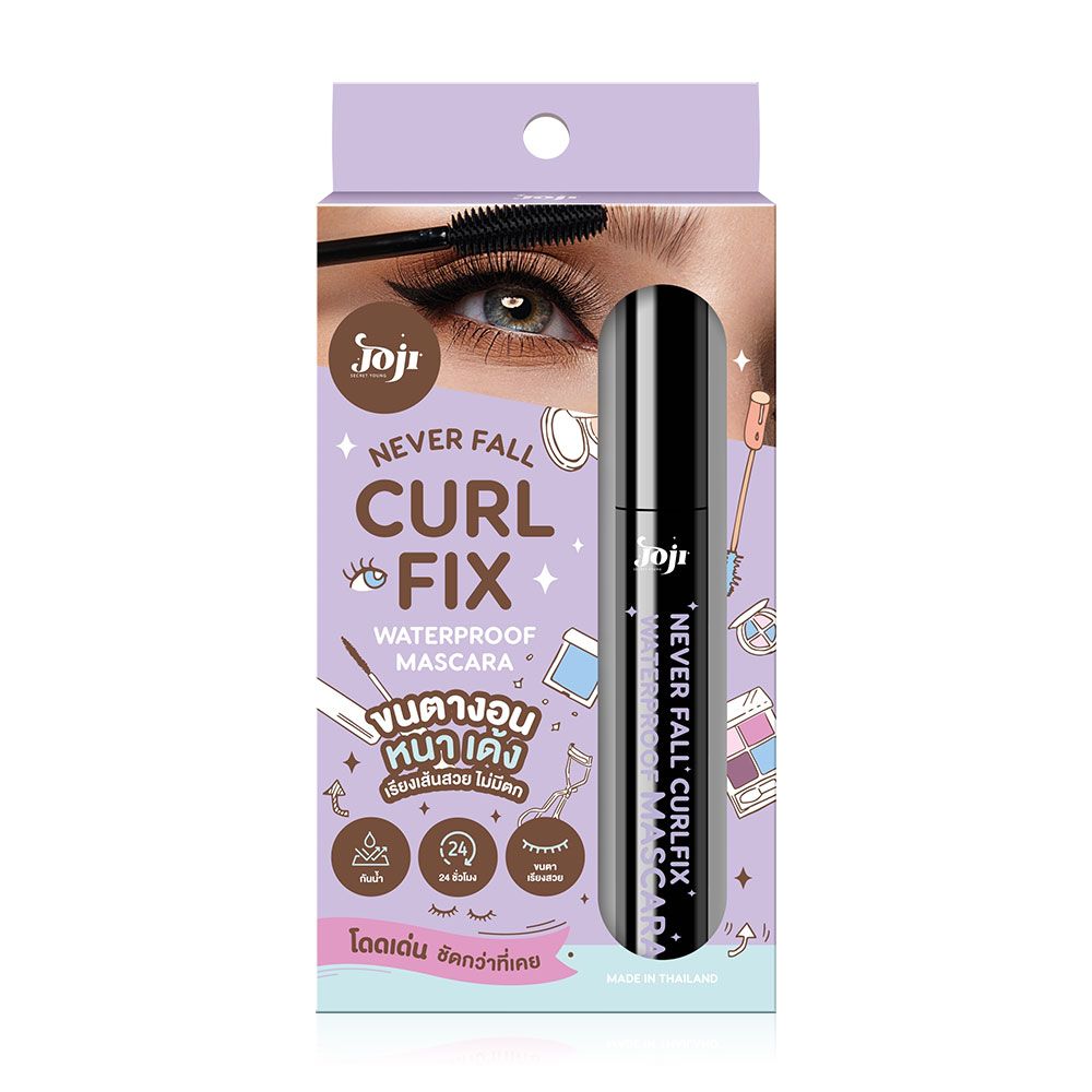 Joji Never Fall Curl Fix Waterproof Mascara