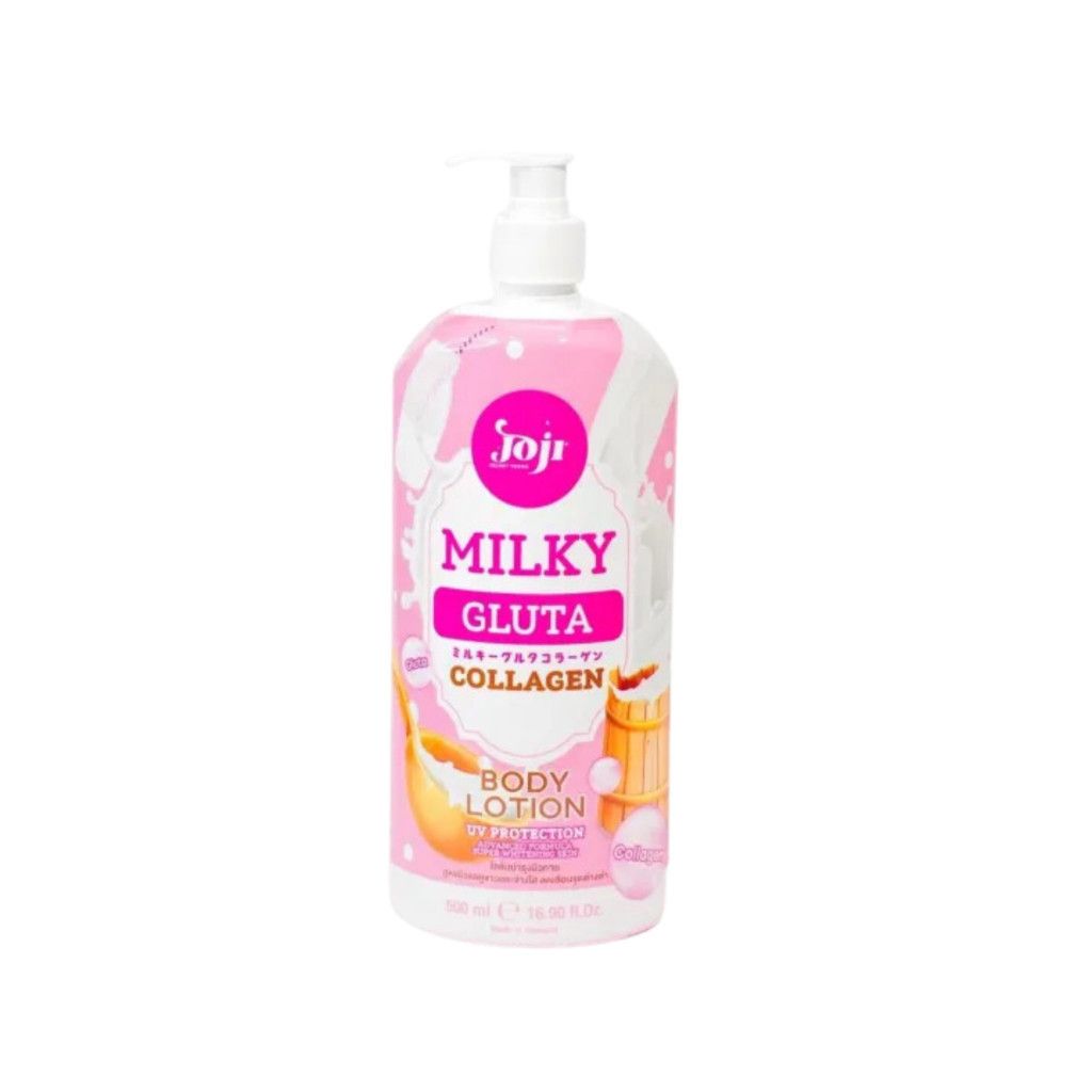 Joji Milky Body Lotion (500ml) - Collagen w/ UV Protection