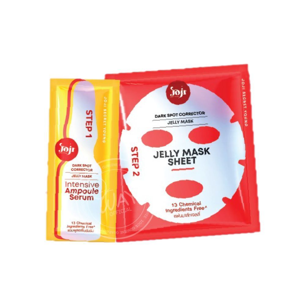 Joji Jelly Mask Sheet + Serum - Dark Spot Corrector