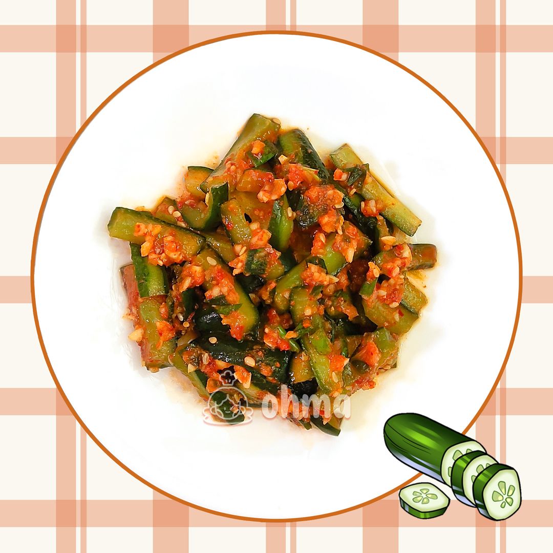 cucumber kimchi | o-ee kimchi  (오이김치), 350 g