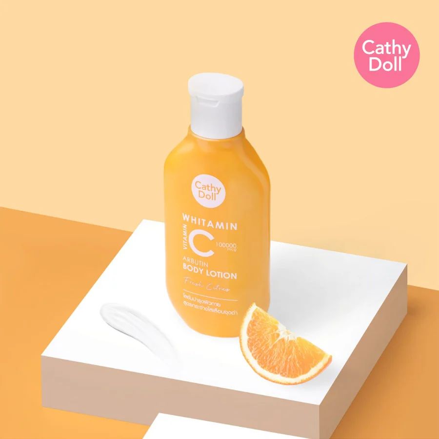 Cathy Doll Whitamin Vitamin C Arbutin Body Lotion 150ml - Fresh Citrus