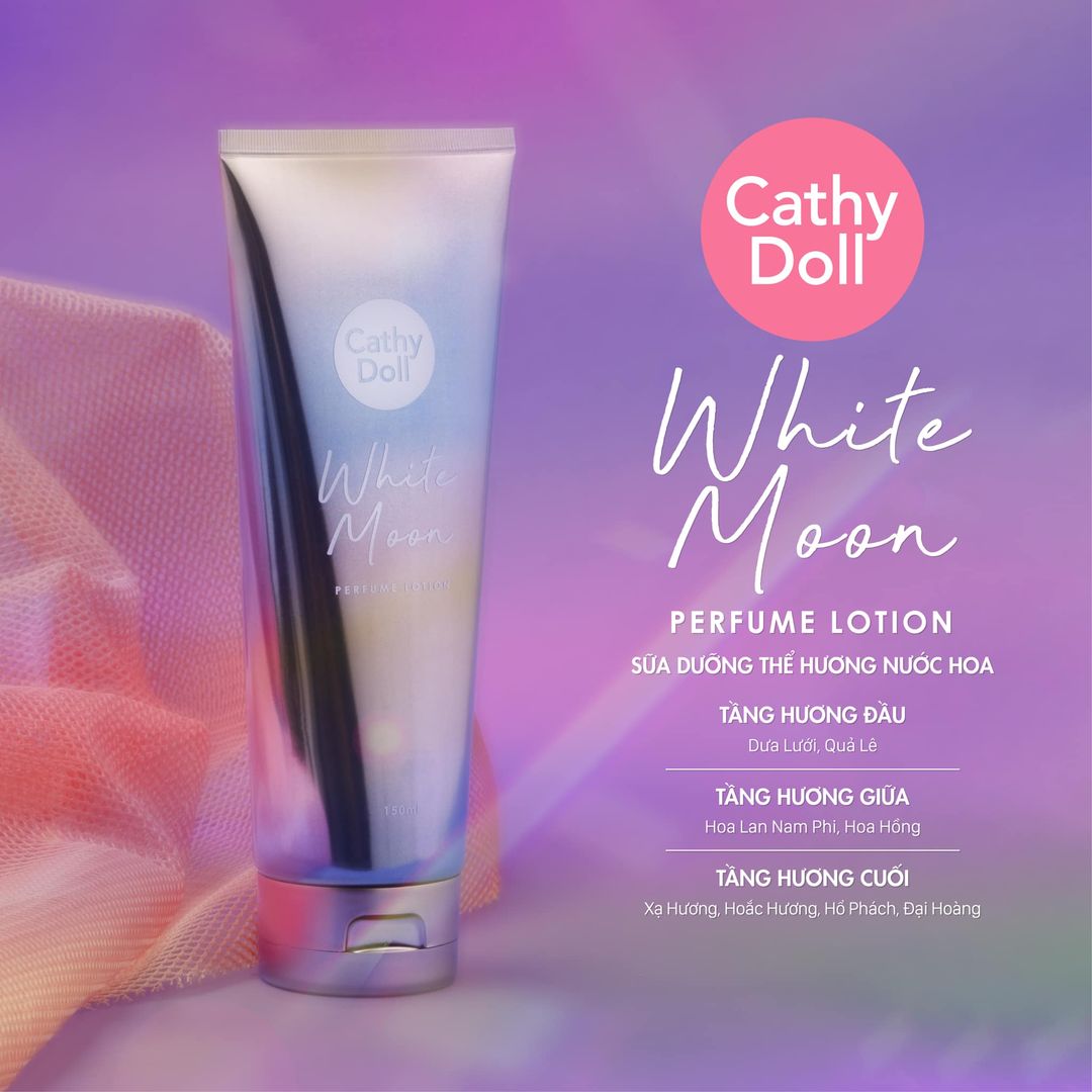Cathy Doll Perfume Lotion (150ml) - White Moon