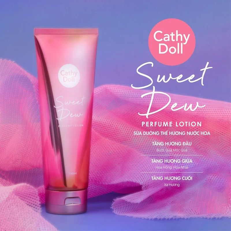 Cathy Doll Perfume Lotion (150ml) - Sweet Dew