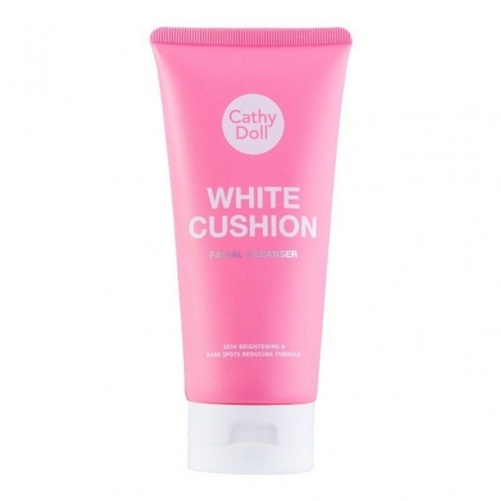 Cathy Doll Cushion Facial Foam Cleanser (120ml) - White Cushion Pink